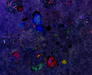 Abstract design pattern in happy bright colors, warm volume brush strokes on canvas, template backdrop for print flyers, banners, advertising production, invitations and cards, web graphic background