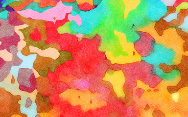 Abstract design pattern in happy bright colors, warm volume brush strokes on canvas, template backdrop for print flyers, banners, advertising production, invitations and cards, web graphic background