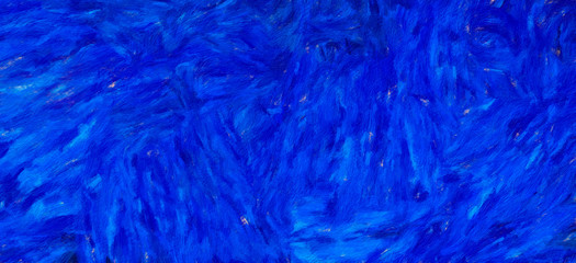 Obraz premium Fashion oil painting style abstract texture background, messy strokes and splashes on canvas