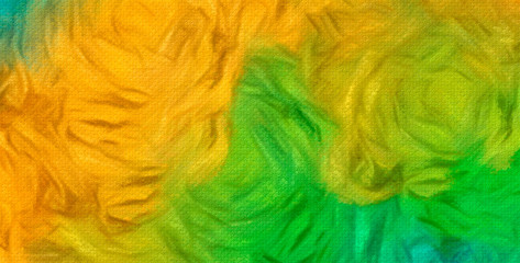 Obraz premium Fashion oil painting style abstract texture background, messy strokes and splashes on canvas