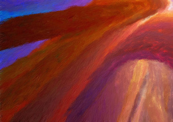 Obraz premium Colorful oil painting abstract art texture with brush strokes. Vintage Style background with space for text. Good for banner, design work and advertising or commercial. Can be printed in very big size