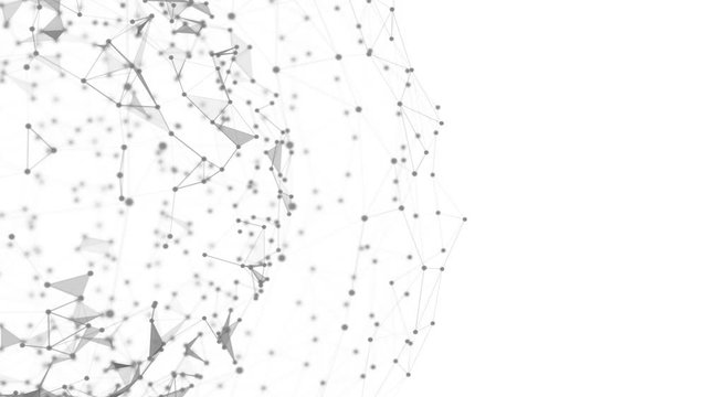 Abstract network animation