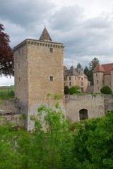 Fototapeta na wymiar Château de Couches en Saône et Loire