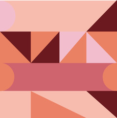 abstract geometric background with triangles