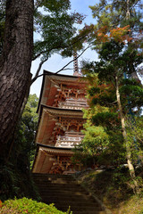 坂東十一番札所吉見観音三重塔