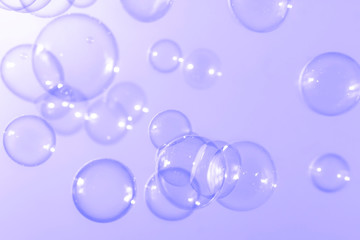 purple soap bubbles background