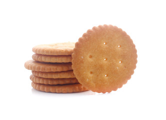 cracker  isolated on white background