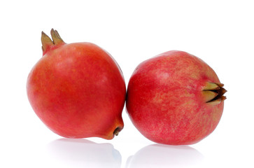 Pomegranate   isolated on white background