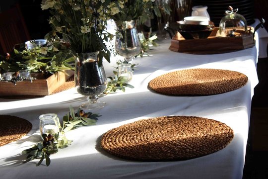 Place Setting - nature - wedding - party