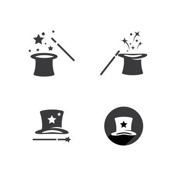 Wand Magic Hat Icon