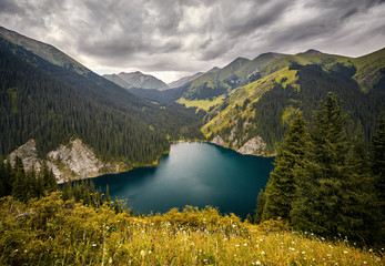 Kolsai Lake in Kazakhstan