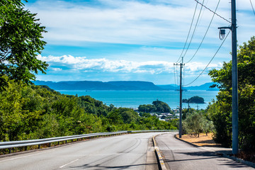 Slope leading to the sea