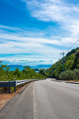 Slope leading to the sea