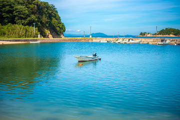 Fototapeta na wymiar waterscapes in Shodoshima , Japan