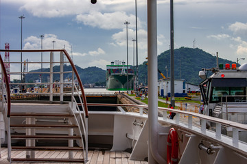 Fototapeta premium パナマ運河