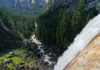 Vernal Falls Yosemite National Park 