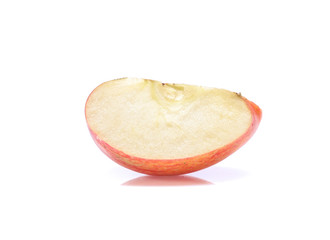 Red apple isolated on a white background