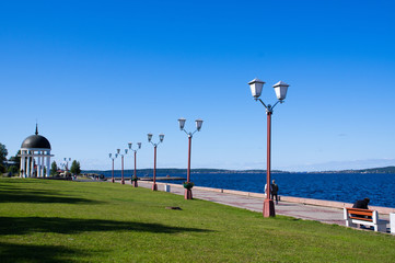 The Petrozavodsk city at Russia
