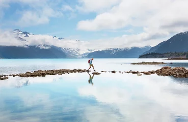 Schilderijen op glas Garibaldi-meer © Galyna Andrushko