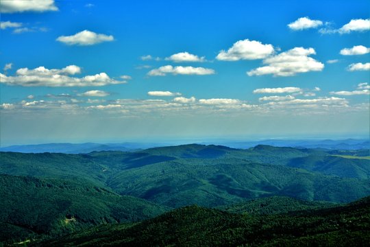 TransBucegi road from Bucegi mountains