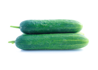 Cucumber  isolated on white background