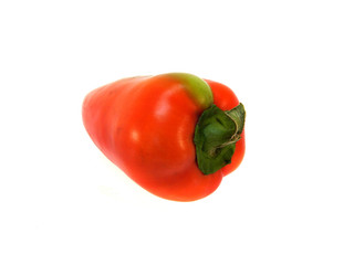bell pepper isolated on white background