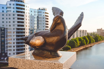 urban landscape with beautiful architecture of the historic city.