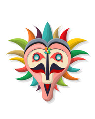 Fototapeta premium Carnival mask vector
