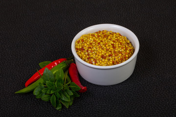 Traditionnal dijon mustard