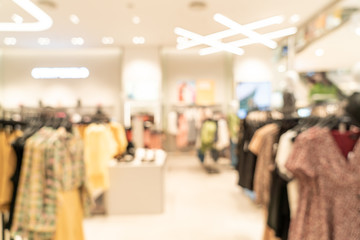 abstract blur shopping mall and retail store for background