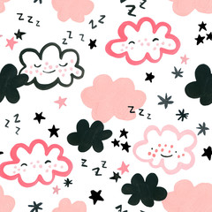 Nursery art seamless pattern