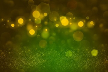 Obraz premium pretty bright glitter lights defocused bokeh abstract background, holiday mockup texture with blank space for your content