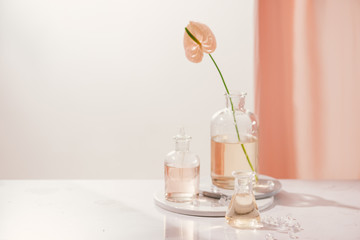 Natural organic extraction, Flower aroma essence solution in laboratory