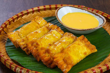 Empanadas pie with meat and spices