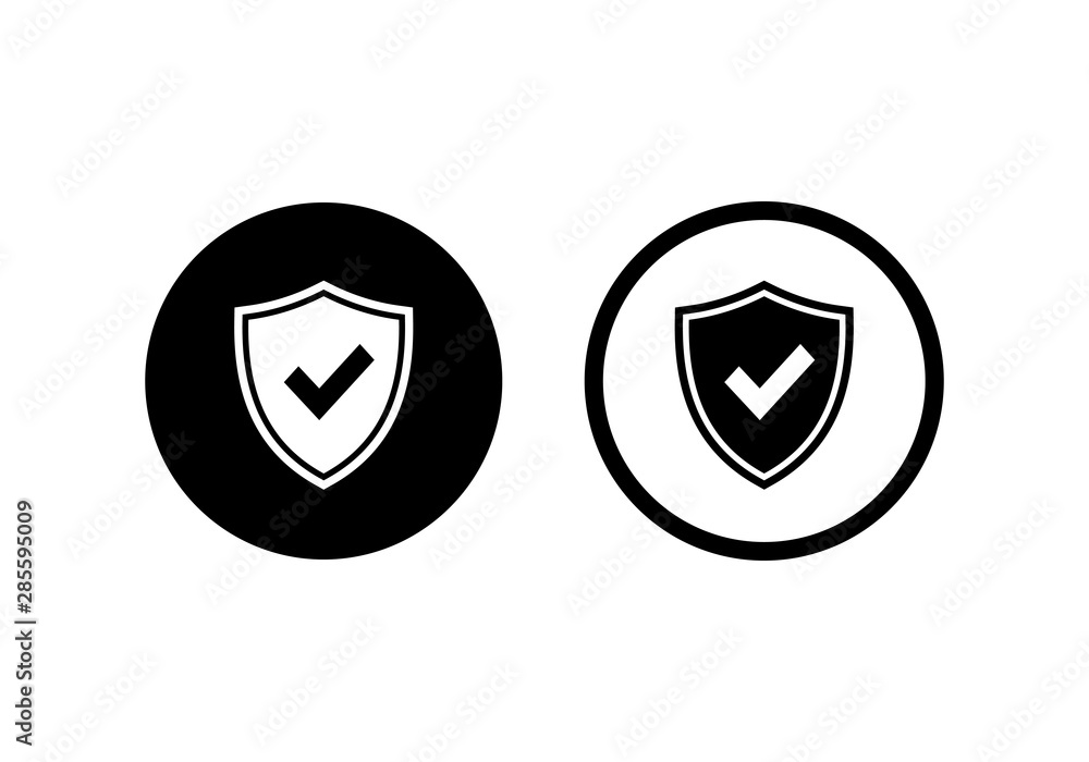 Poster shield icon vector. symbol for web site computer and mobile.
