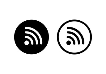 Wifi icon symbols vector