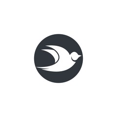 Bird logo template vector icon