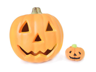 大小のハロウィンカボチャ