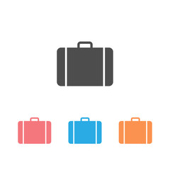 Travel, baggage, tourism, luggage, airport vector icon