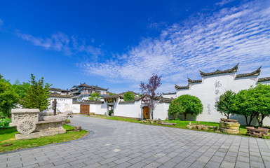 The scenery of Longquan's sword scenic spot in Lishui City, Zhejiang Province, China 