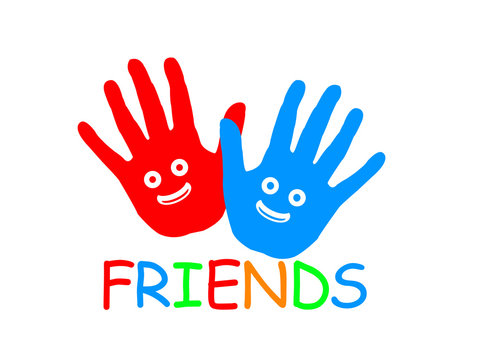 Friends-palm