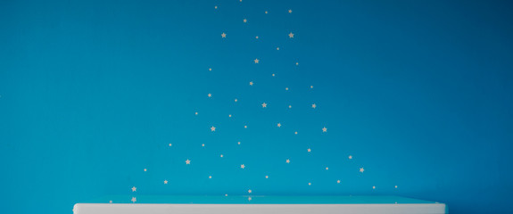 blue christmas background