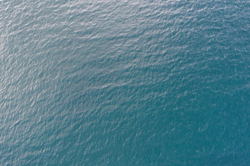 Aerial view of mystery sea wave surface