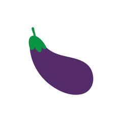 Eggplant logo for design.vector