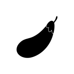 Eggplant logo for design.vector