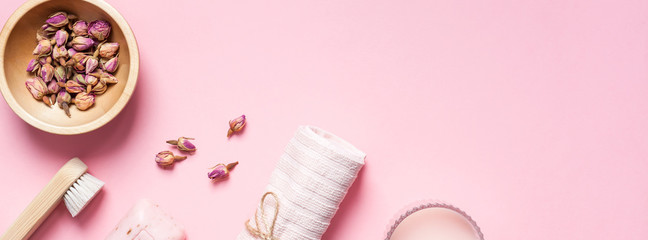 Spa, beauty cosmetics and body care treatment