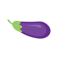 Eggplant logo for design.vector