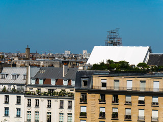 Fototapeta na wymiar Vue de Paris