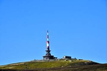 the relay on the Bucegi plateau