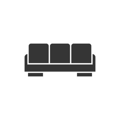 Sofa and couch icon. New trendy sofa and couch vector illustration symbol. eps file.